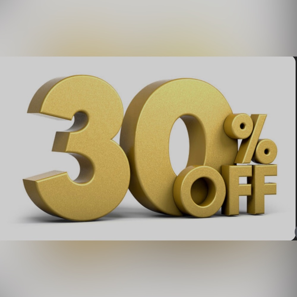 HUGE SLE EVENT1 30% Off!